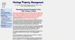 Desktop Screenshot of heritagepm.com